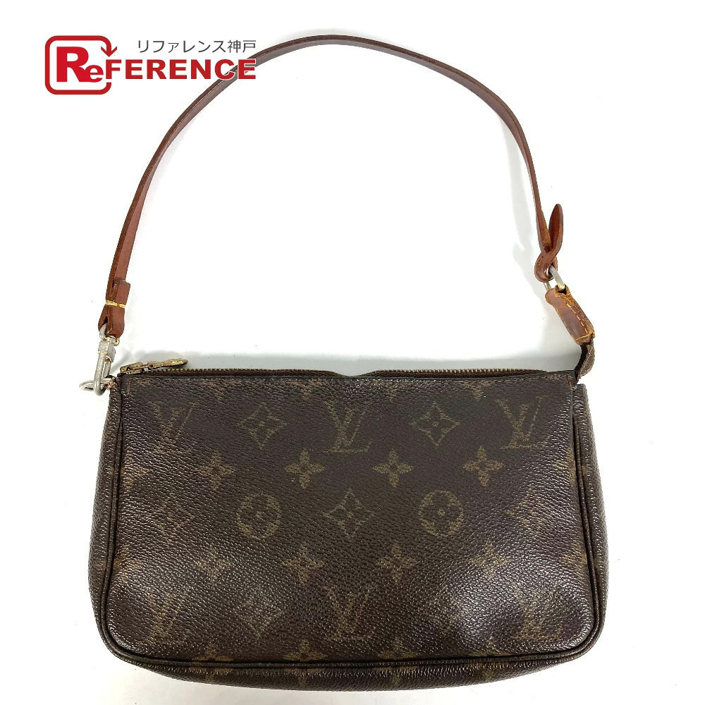 Louis Vuitton Monogram Pochette Accessoires Accessory Pouch Clutch Bag Shoulder